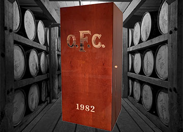 O.F.C Whiskey Wooden Packaging