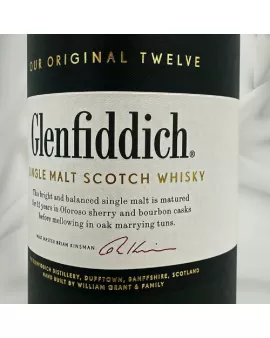 Glenfiddich Whisky Single Tube