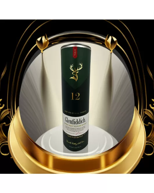 Glenfiddich Whisky Single Tube