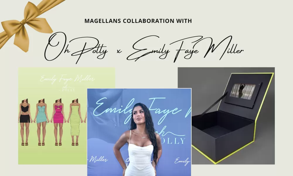 Influencer Video Boxes: Magellans work with Oh Polly x Emily Faye Miller