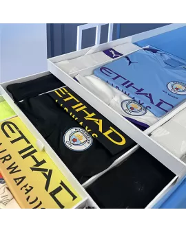 Manchester City FC Debossed Wallet - Taylors Merchandise