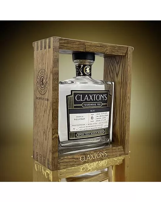 Claxtons Wooden Whiskey Box