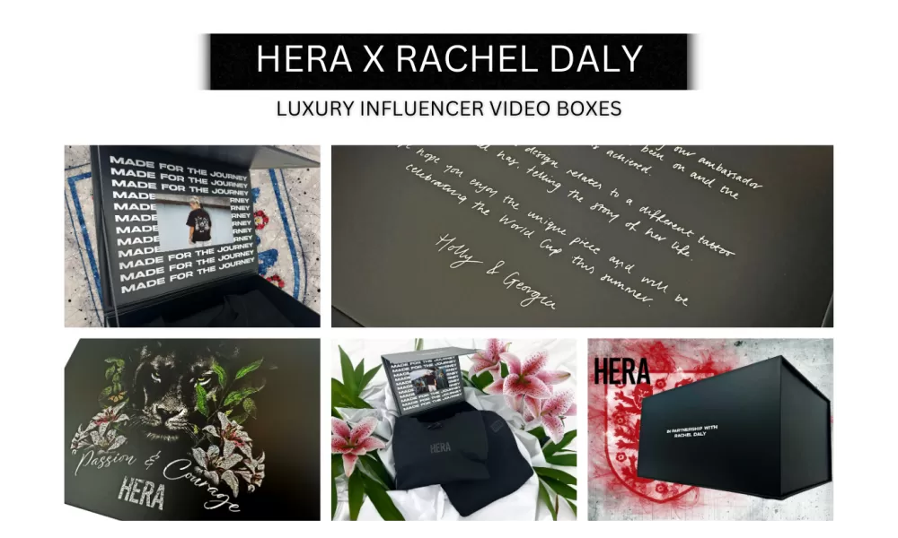 Taking Influencer Marketing to the Next Level with Our Custom Luxury Video Boxes