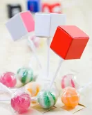 Promotional Lollipop in a Square Box