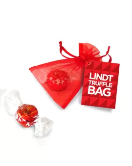 Custom Lindt Truffle Drawstring Bag