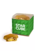 Branded Chocolate Star Cube