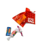 Branded Retro Sweets In Drawstring Bag