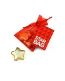 Branded Chocolate Star Drawstring Bag