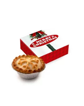 Luxury Branded Mince Pie And Box