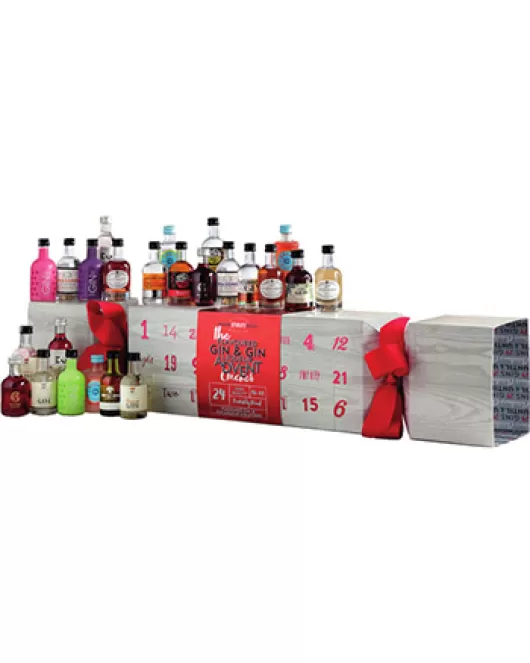 Gin and Gin Liqueur Advent Calendar Cracker