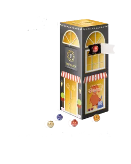 Tower Branded Advent Calendar with Lindt Chocolate Balls