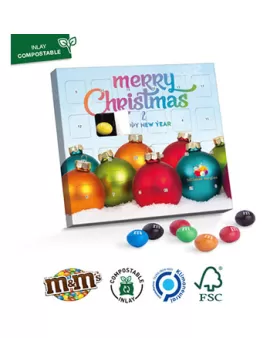 Double Branding MandM Advent Calendar