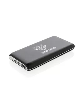 8.000 mAh light up logo wireless powerbank