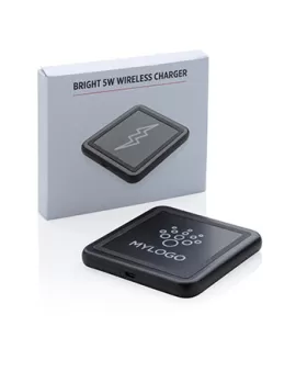 Light up logo 5W wireless charger