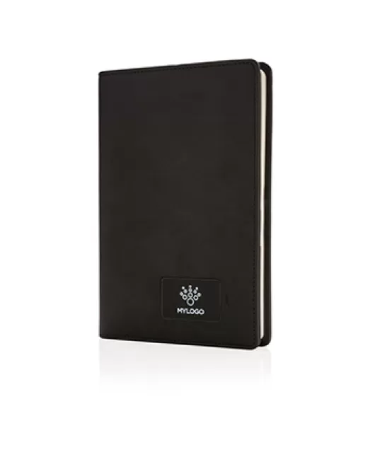 Light up logo notebook