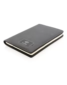 Light up logo notebook