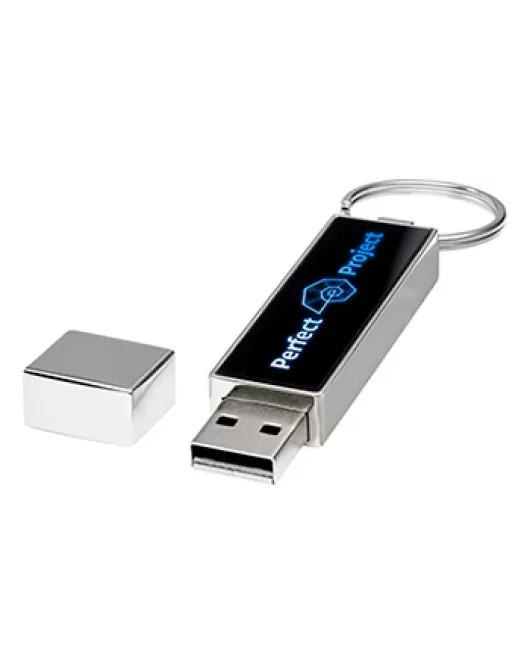 Light up logo rectangular USB
