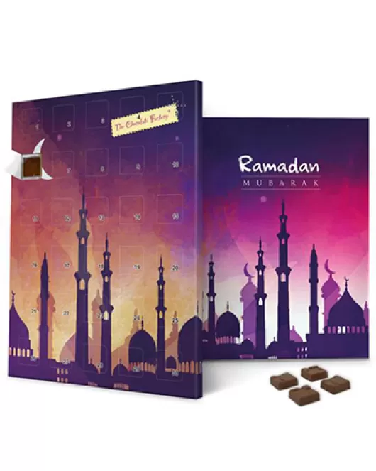 Purple Mosque Sunset Ramadan Chocolate Advent Calendar