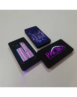 LED Power Bank with LED Logo or CMYK Print