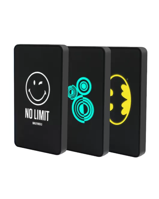 LED Power Bank with LED Logo or CMYK Print