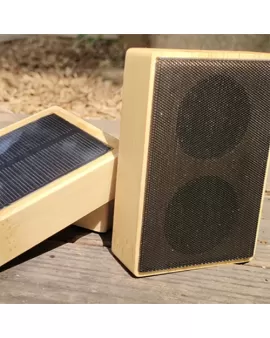 Solar Bamboo Speaker