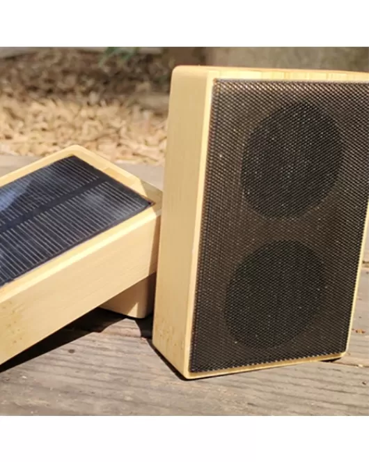 Solar Bamboo Speaker