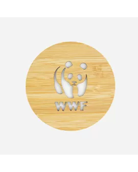 Wireless Bamboo LED Charger