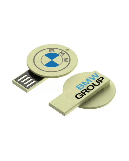 Custom Branded Recycled Circular Clip USB