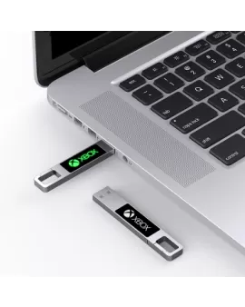 LED Keyring USB With Clip