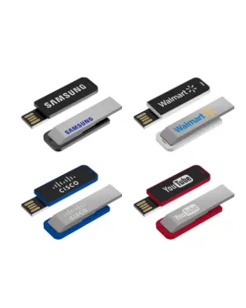 Custom LED USB With Clip