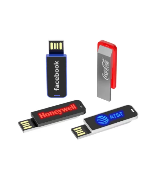 Custom LED USB With Clip