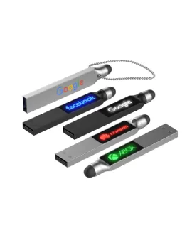 LED USB With Stylus