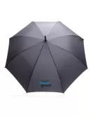 27" Impact AWARE RPET 190T Auto Open Bamboo Umbrella