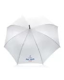 27" Impact AWARE RPET 190T Auto Open Bamboo Umbrella