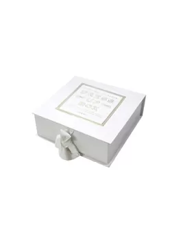 Dress up sideways folding box