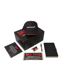 Dark trace full mailer box