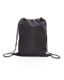 AWARE RPET Reflective Drawstring Backpack Black