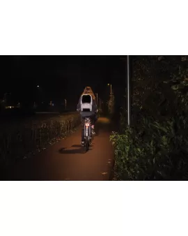 AWARE RPET Reflective Laptop Backpack Black