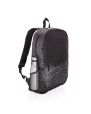 AWARE RPET Reflective Laptop Backpack Black