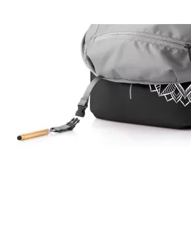 Bobby Soft &quot;Art&quot;, Anti-Theft Backpack Black/White