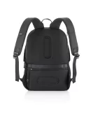 Bobby Soft "Art", Anti-Theft Backpack Black/White