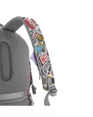 Bobby Soft "Art", Anti-Theft Backpack Blue