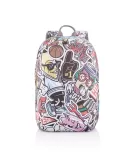 Bobby Soft "Art", Anti-Theft Backpack Blue