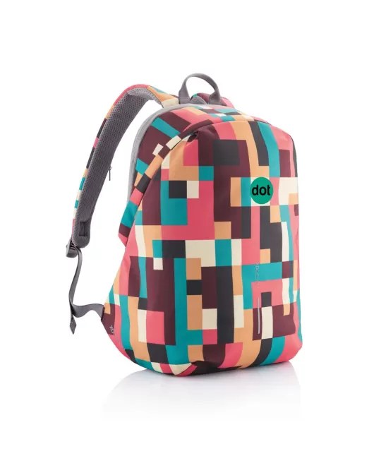 Bobby Soft "Art", Anti-Theft Backpack Green