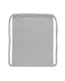 Impact AWARE Recycled Cotton Drawstring Backpack 145g Grey