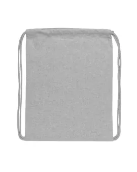 Impact AWARE Recycled Cotton Drawstring Backpack 145g Grey