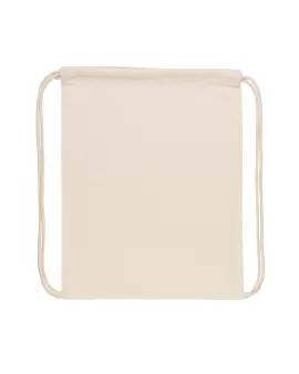 Impact AWARE Recycled Cotton Drawstring Backpack 145g White