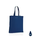 Impact AWARE Recycled Cotton Tote W/Bottom 145g Blue