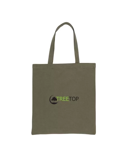 Impact AWARE Recycled Cotton Tote W/Bottom 145g Green