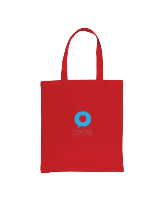 Impact AWARE Recycled Cotton Tote W/Bottom 145g Red